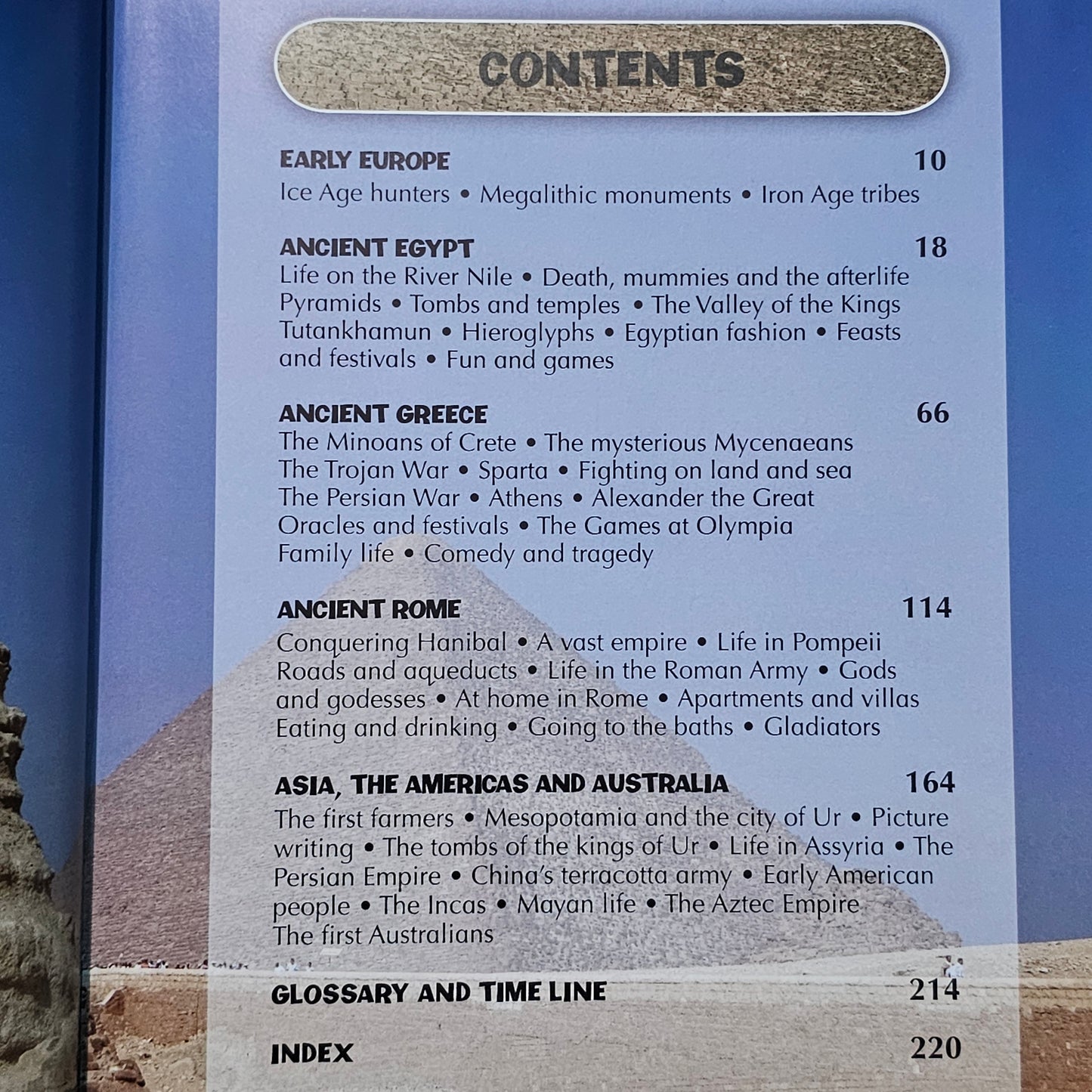 Children's Ancient Word Encyclopedia