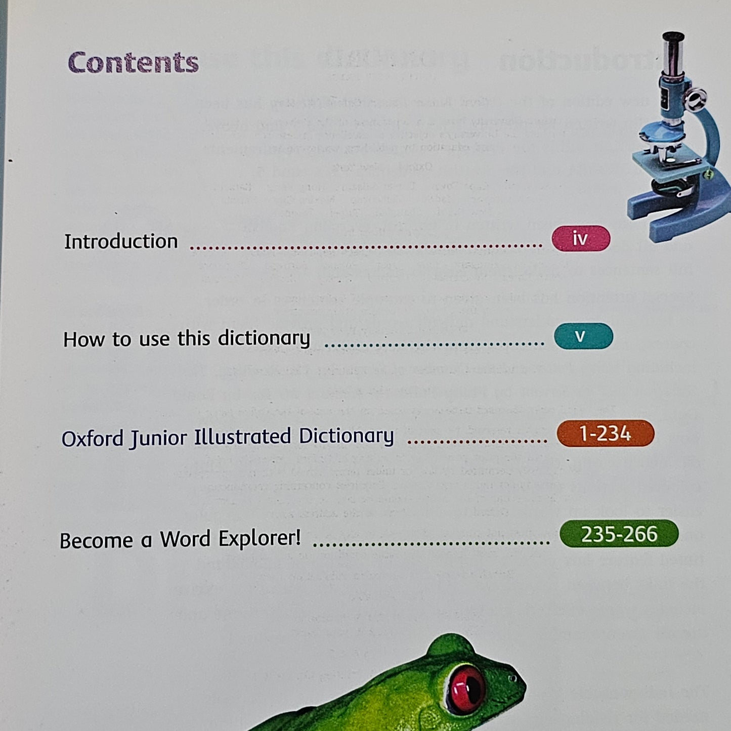 Oxford Junior illustrated Dictionary
