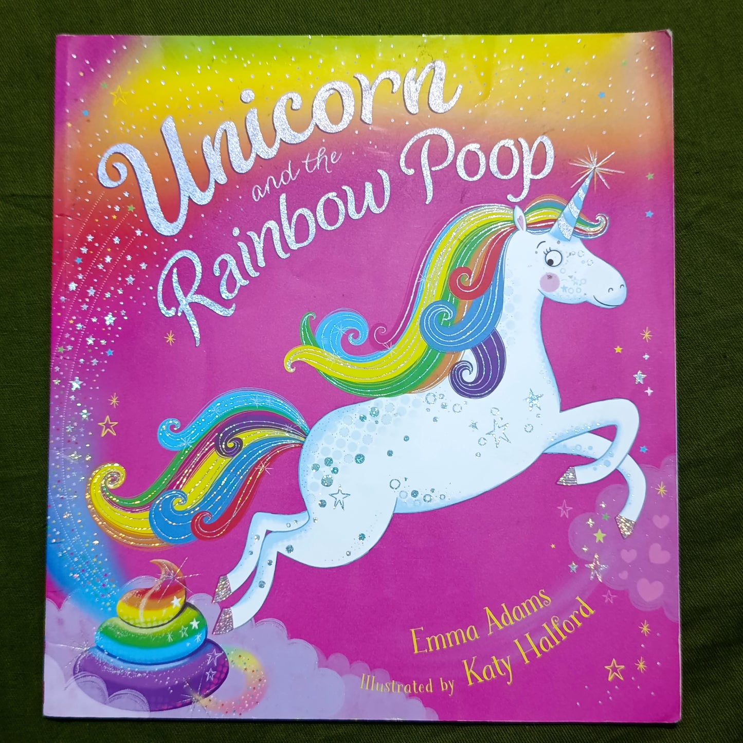 Unicorn and the rainbow poop