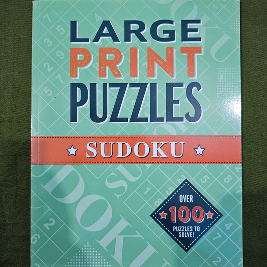 Large Print Puzzles : SUDOKU