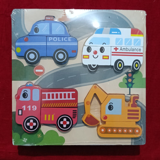 3d puzzles wooden plate