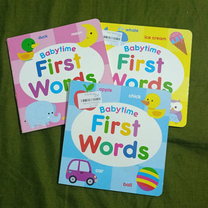 First Words (3 books)