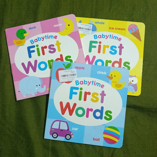 First Words (3 books)