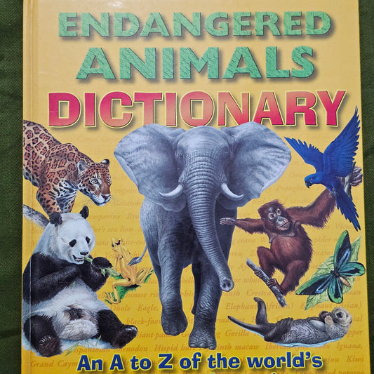 Endangered Animals Dictionary (A to Z)