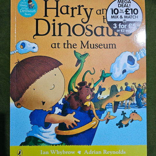 Harry and the Dinosaur at the museum