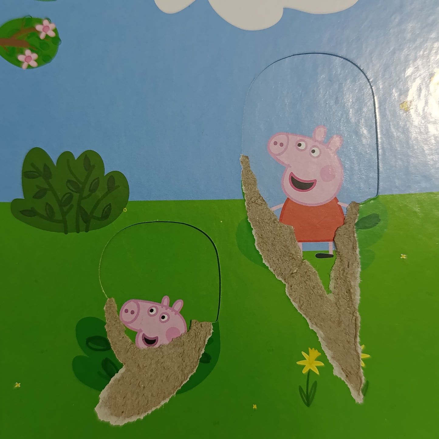Peppa loves the park