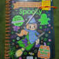 Scratch Art Spooky