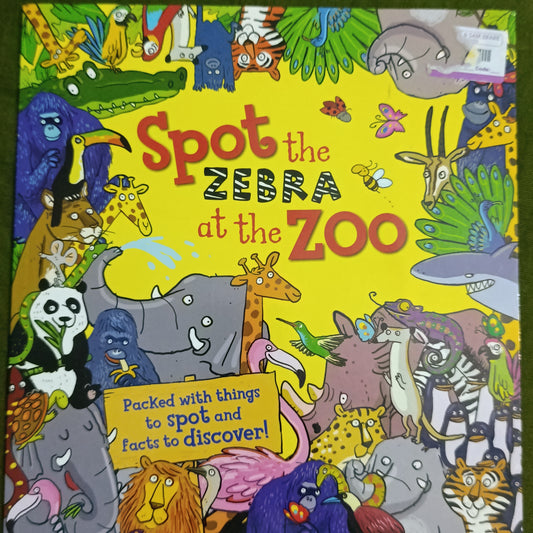 Spot. The zebra at the zoo