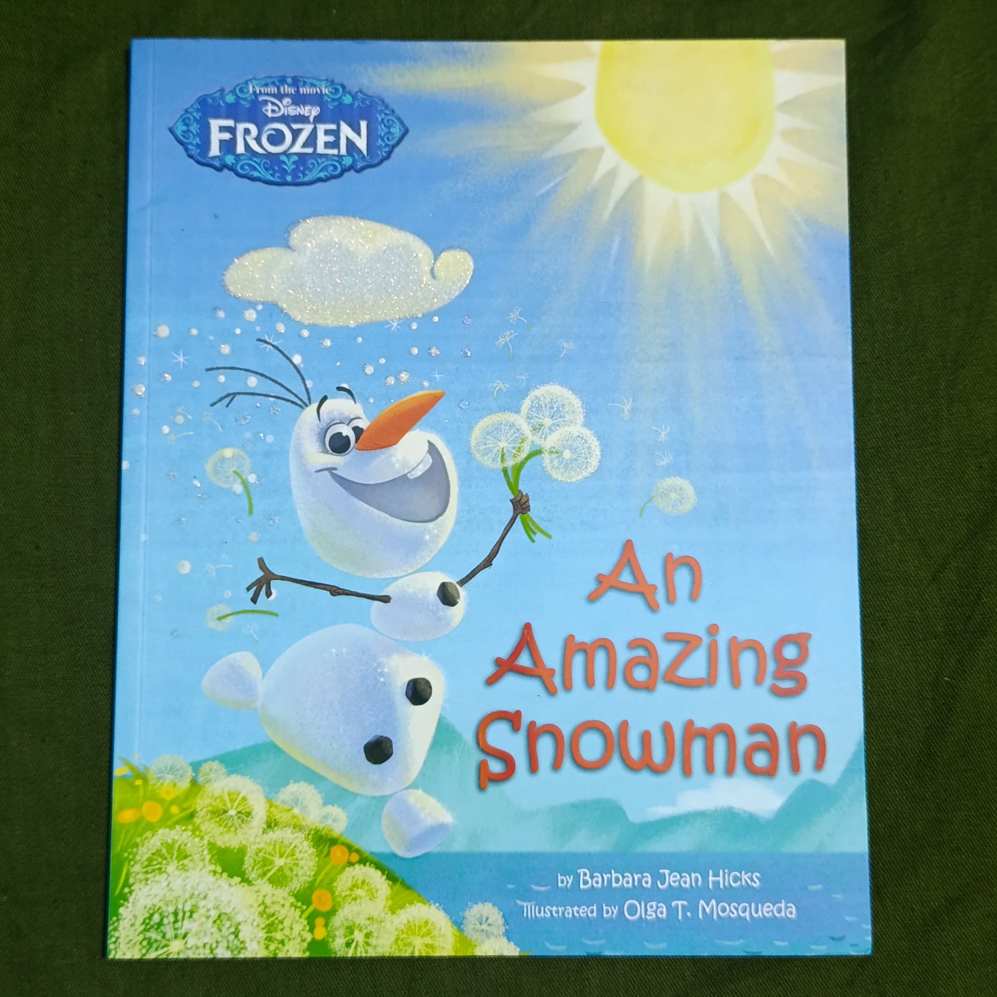 An amazing snowman