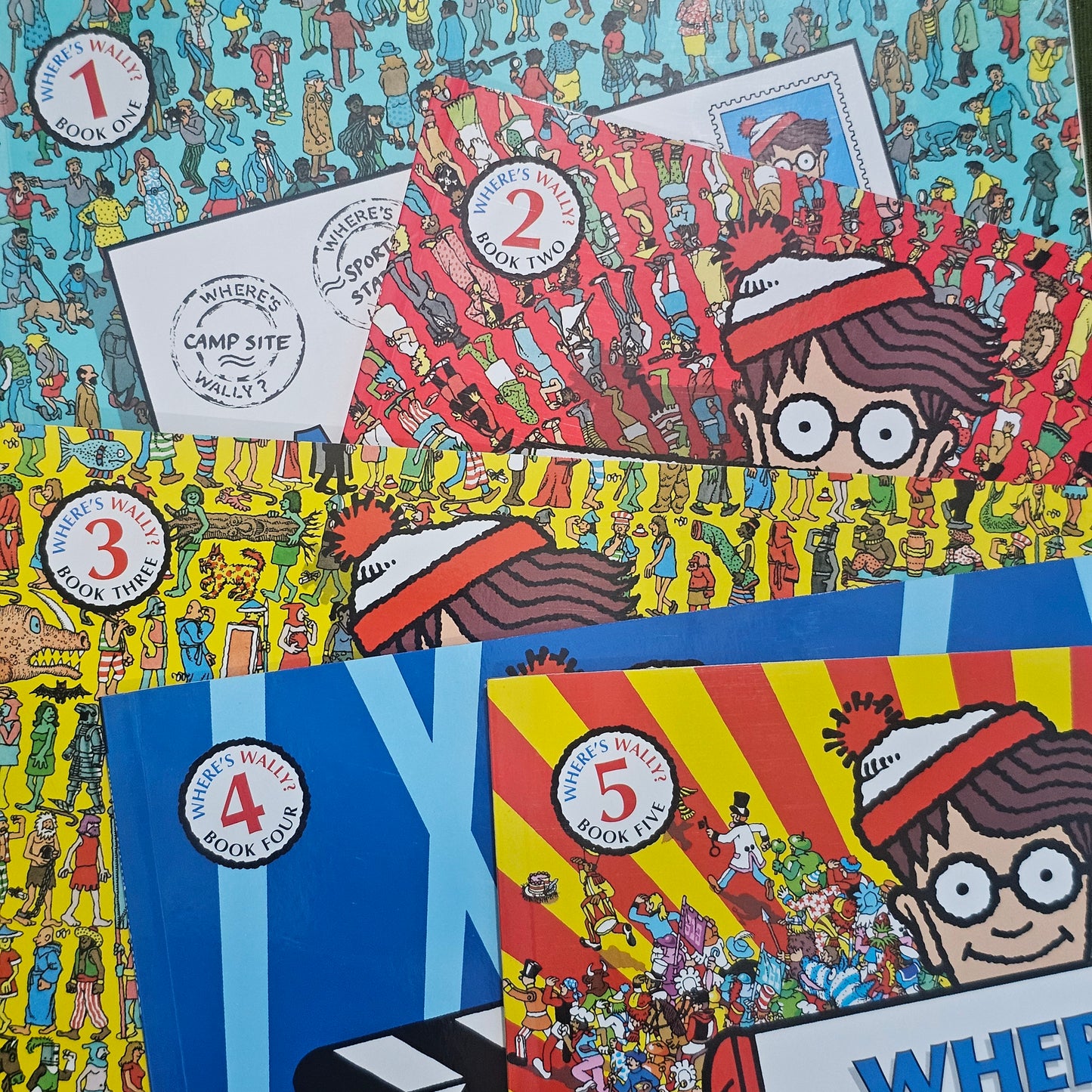 Where's Wally the Solid Gold (5 Books)
