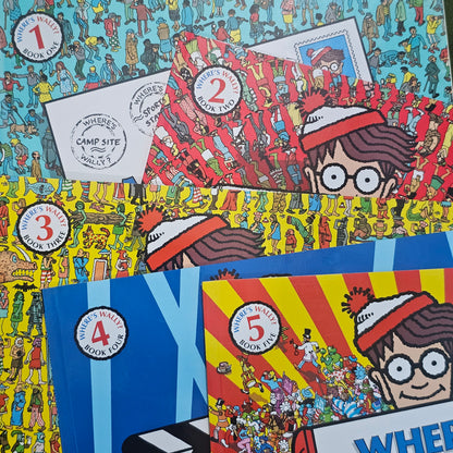 Where's Wally the Solid Gold (5 Books)